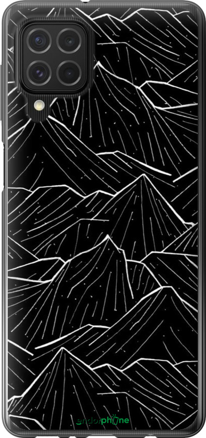 Силіконовий чехол Із зображенням Темних гір для Samsung Galaxy M62 - 6489u-2263 изображение 