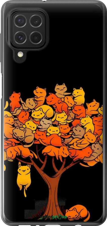 Силіконовий чехол Дерево та котики для Samsung Galaxy M62 - 6516u-2263 изображение 