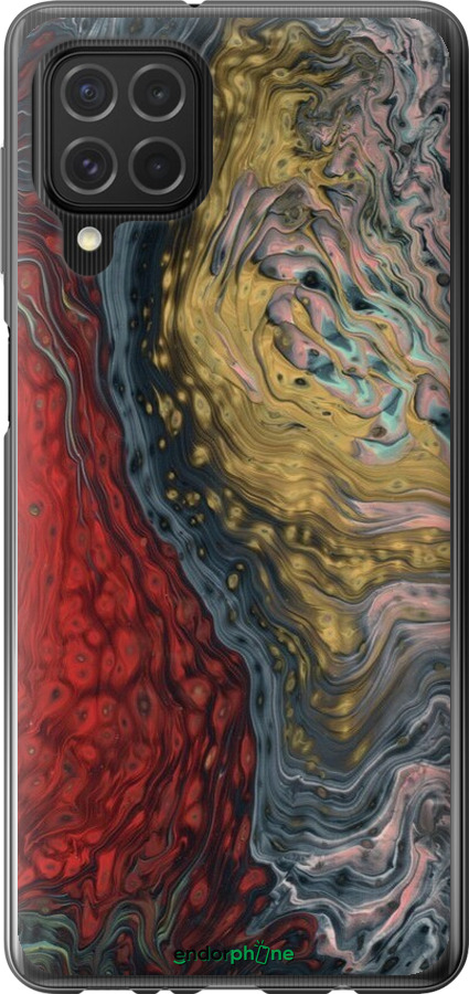 Силиконовый чехол С изображением абстрактной живописи для Samsung Galaxy M62 - 6530u-2263 изображение 