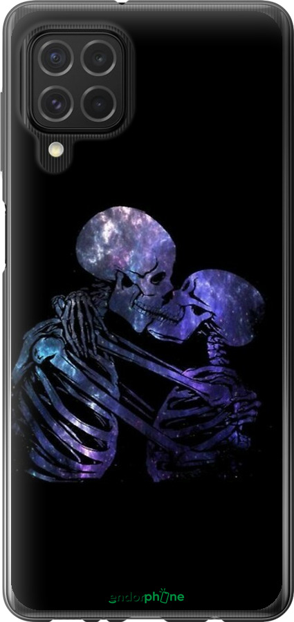 Силіконовий чехол Із зображенням скелета для Samsung Galaxy M62 - 6537u-2263 изображение 