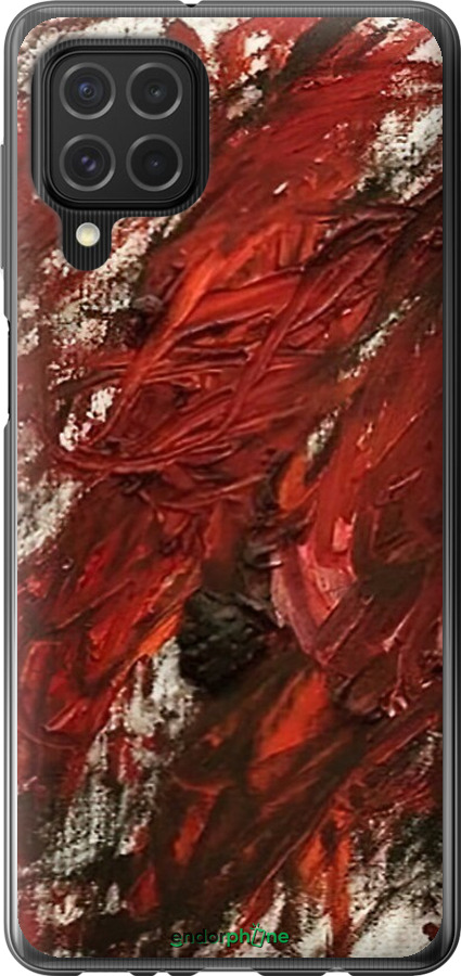 Силіконовий чехол Абстрактна композиція в червоних тонах для Samsung Galaxy M62 - 6541u-2263 изображение 