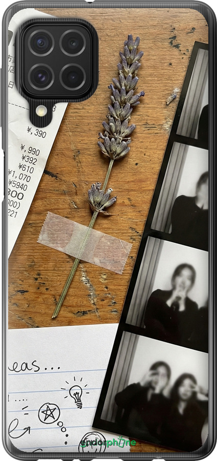 Силиконовый чехол Aesthetic Scrapbook Collage для Samsung Galaxy M62 - 6773u-2263 изображение 