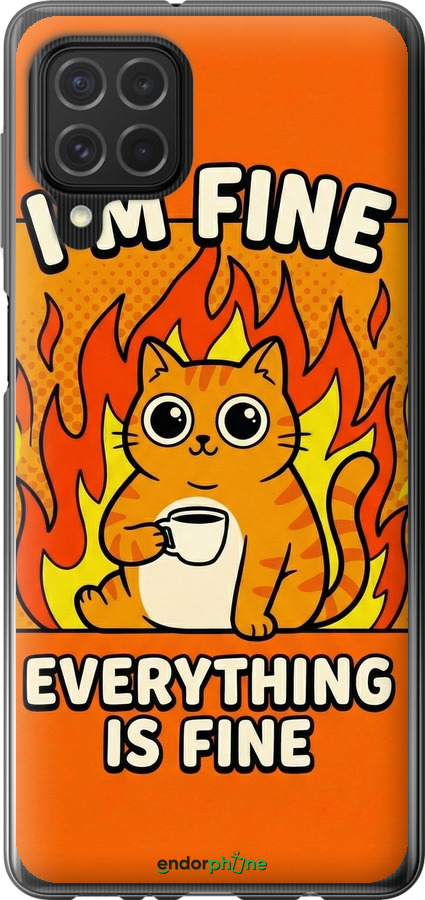 Силиконовый чехол Funny Cat для Samsung Galaxy M62 - 6786u-2263 изображение 