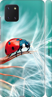 3D пластиковий матовий чехол Сонечко для Samsung Galaxy Note 10 Lite - 6049m-1872 изображение 
