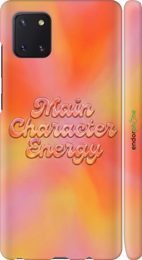 3D пластиковый матовый чехол Aura Gradient Main Character Energy Aesthetic Y2K для Samsung Galaxy Note 10 Lite - 6783m-1872 изображение 