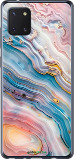 2D пластиковий чехол Мрамор красивый для Samsung Galaxy Note 10 Lite - 6376t-1872 изображение 