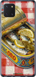 2D пластиковый чехол 'Vintage Sardine Tin Phone' для Samsung Galaxy Note 10 Lite изображение 3