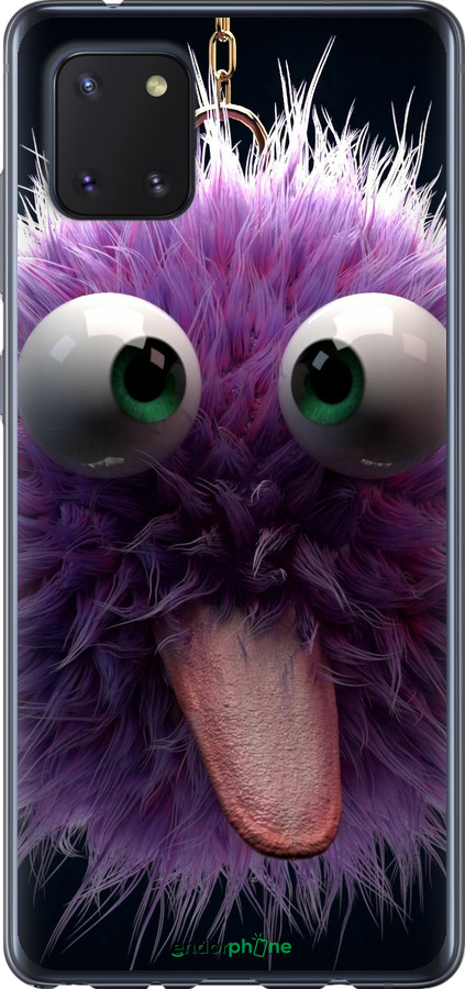 Силиконовый чехол Пушистик для Samsung Galaxy Note 10 Lite - 6017u-1872 изображение 