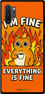 TPU чехол Funny Cat для Samsung Galaxy Note 10 Plus - 6786b-1756 изображение 