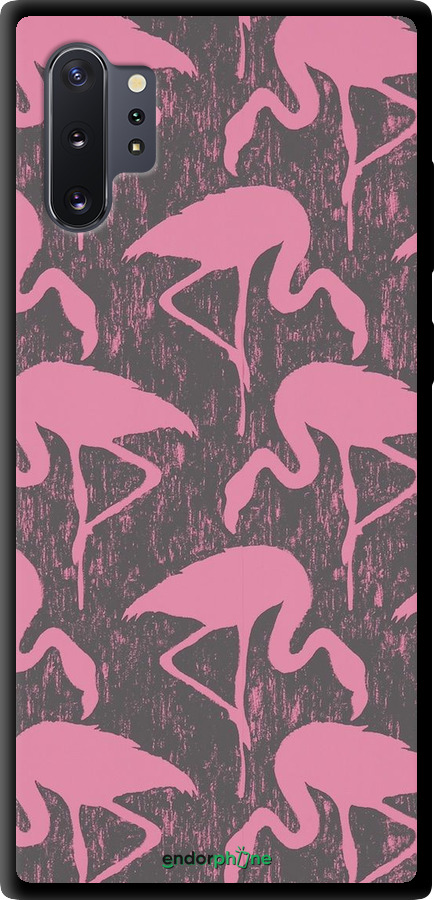 TPU чехол Vintage-Flamingos для Samsung Galaxy Note 10 Plus - 4171b-1756 изображение 