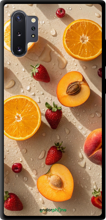TPU чехол Фрукты 3 для Samsung Galaxy Note 10 Plus - 6703b-1756 изображение 