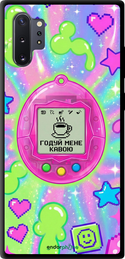 TPU чехол Y2K Aesthetic Retro Pet: Годуй мене кавою для Samsung Galaxy Note 10 Plus - 6784b-1756 изображение 