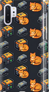 3D пластиковый матовый чехол Autonomous Zone для Samsung Galaxy Note 10 Plus - 6771m-1756 изображение 