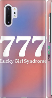 3D пластиковый матовый чехол 'Aesthetic Aura Gradient 777 Lucky Energy' для Samsung Galaxy Note 10 Plus изображение 16