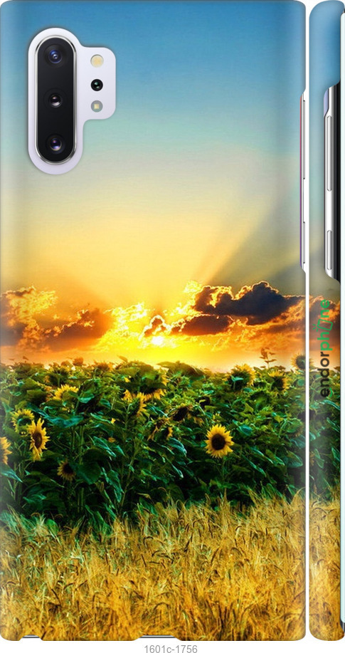 

3D пластиковий матовий чохол "Україна" для Samsung Galaxy Note 10 Plus