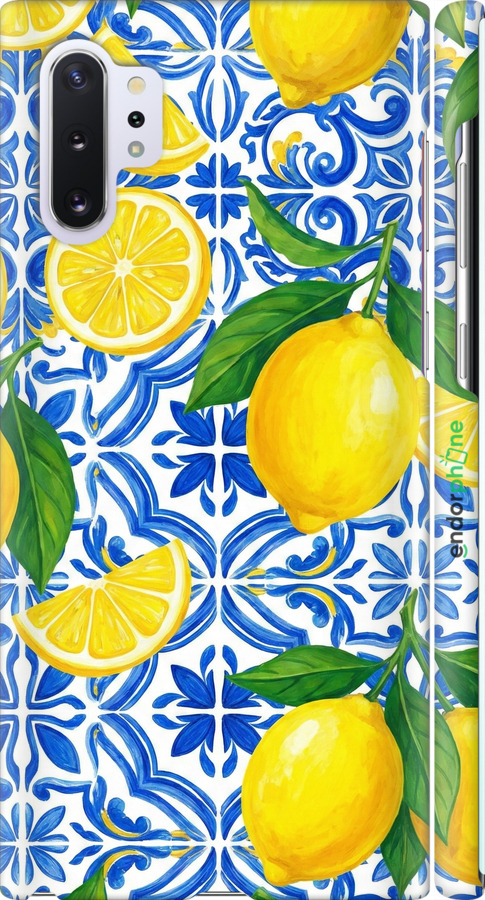 3D пластиковый матовый чехол Grocery Girl Italian Summer для Samsung Galaxy Note 10 Plus - 6766m-1756 изображение 