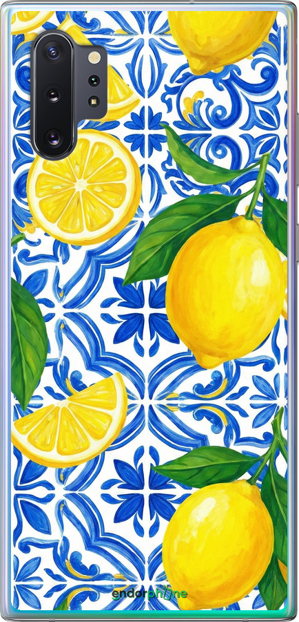 Силиконовый чехол Grocery Girl Italian Summer для Samsung Galaxy Note 10 Plus - 6766u-1756 изображение 