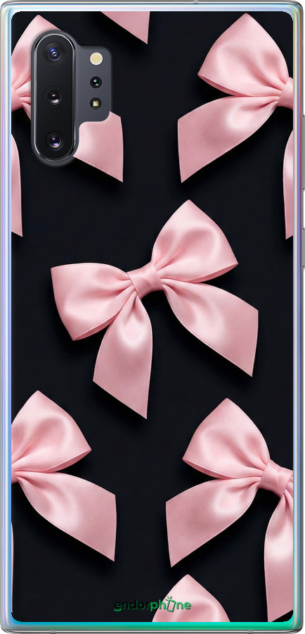 2D пластиковий чехол Coquette Ribbons Dark Coquette для Samsung Galaxy Note 10 Plus - 6767t-1756 изображение 