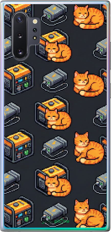 Силіконовий чехол Autonomous Zone для Samsung Galaxy Note 10 Plus - 6771u-1756 изображение 