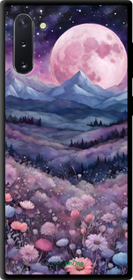 TPU чехол Ночь луна арт для Samsung Galaxy Note 10 - 6319b-1718 изображение 
