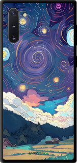 TPU чехол Креативный арт для Samsung Galaxy Note 10 - 6322b-1718 изображение 