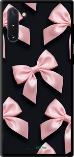 TPU чехол Coquette Ribbons Dark Coquette для Samsung Galaxy Note 10 - 6767b-1718 изображение 