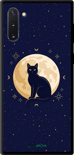 TPU чехол Cute Cat Celestial/Witchy для Samsung Galaxy Note 10 - 6787b-1718 изображение 