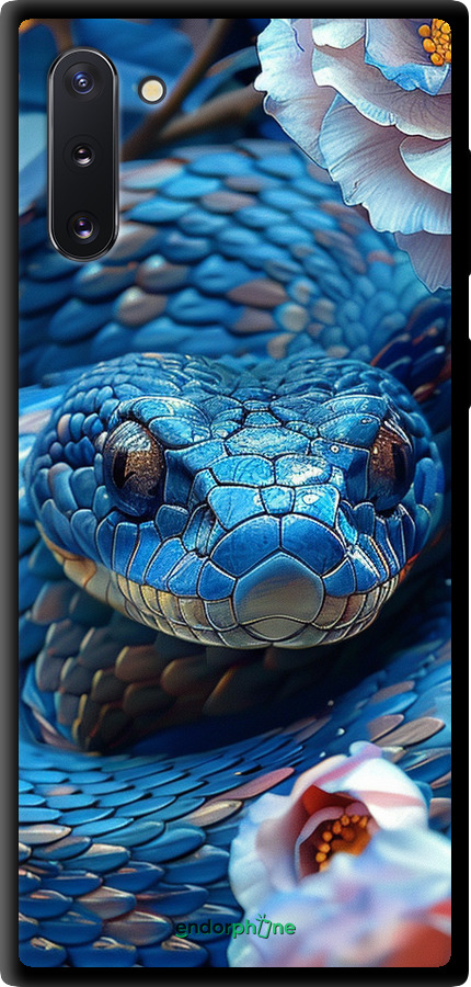 TPU чехол Blue Snake для Samsung Galaxy Note 10 - 6079b-1718 изображение 