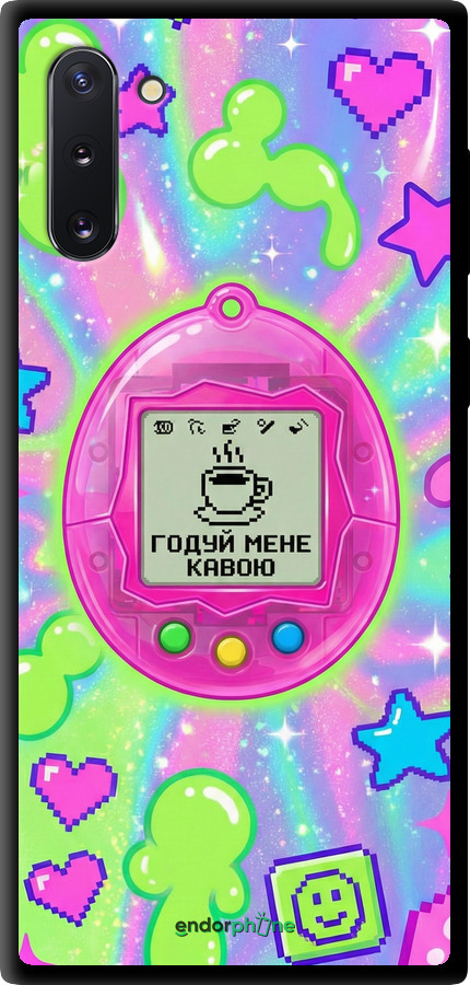 TPU чехол Y2K Aesthetic Retro Pet: Годуй мене кавою для Samsung Galaxy Note 10 - 6784b-1718 изображение 