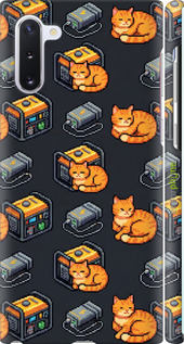 3D пластиковый матовый чехол 'Autonomous Zone' для Samsung Galaxy Note 10 изображение 9