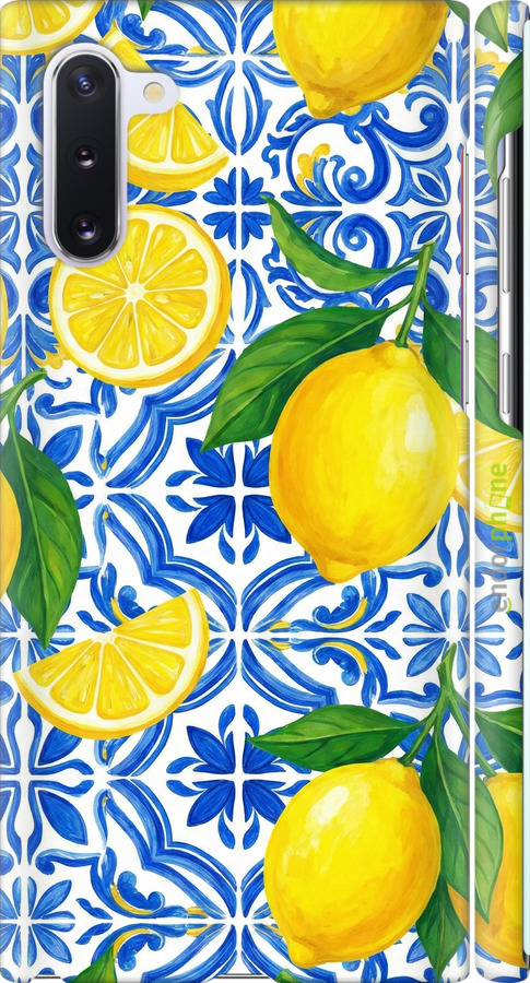 3D пластиковий матовий чехол Grocery Girl Italian Summer для Samsung Galaxy Note 10 - 6766m-1718 изображение 