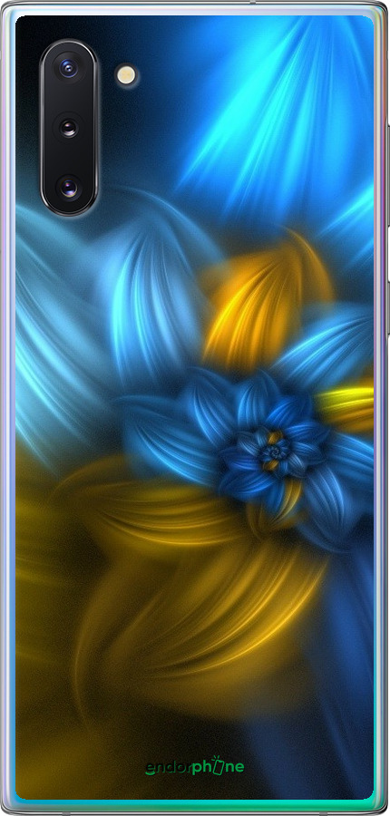 

Силіконовий чохол "Візерунок 46" для Samsung Galaxy Note 10, Синій