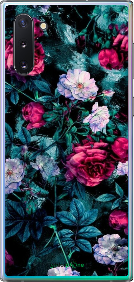 Силиконовый чехол Сад и розы для Samsung Galaxy Note 10 - 6483u-1718 изображение 