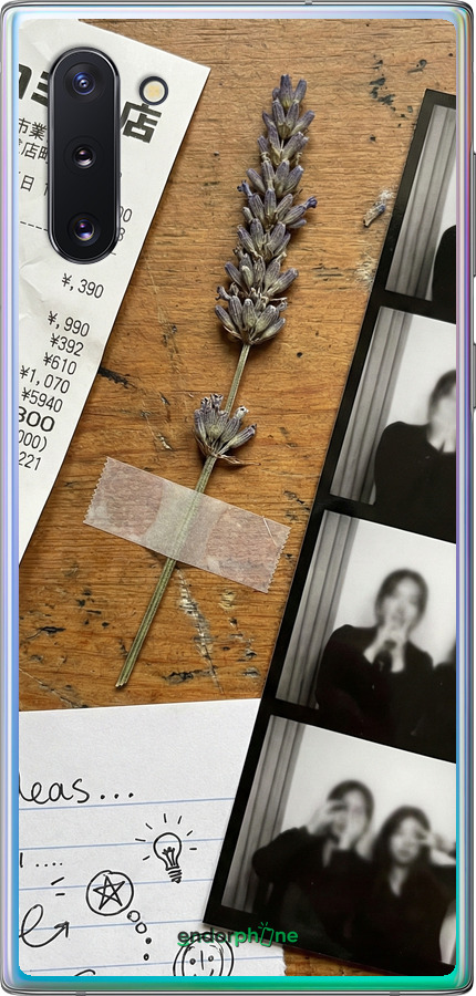 2D пластиковый чехол Aesthetic Scrapbook Collage для Samsung Galaxy Note 10 - 6773t-1718 изображение 