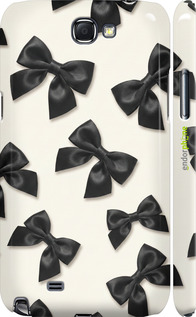 3D пластиковый матовый чехол Dark Coquette для Samsung Galaxy Note 2 N7100 - 6765m-17 изображение 