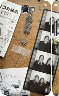 3D пластиковый матовый чехол 'Aesthetic Scrapbook Collage' для Samsung Galaxy Note 2 N7100 изображение 13