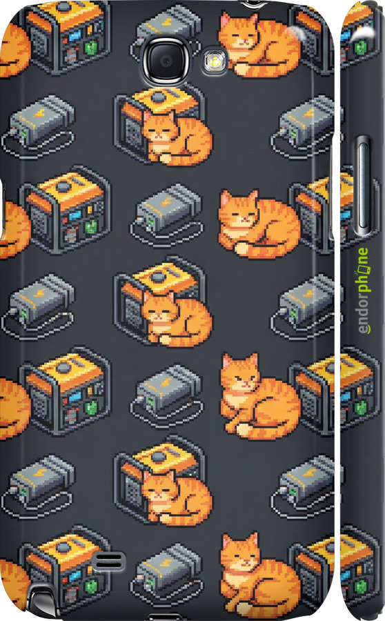 3D пластиковый матовый чехол Autonomous Zone для Samsung Galaxy Note 2 N7100 - 6771m-17 изображение 