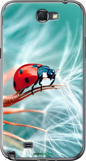 2D пластиковий чехол Сонечко для Samsung Galaxy Note 2 N7100 - 6049t-17 изображение 