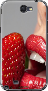Силиконовый чехол Наслаждение для Samsung Galaxy Note 2 N7100 - 6701u-17 изображение 