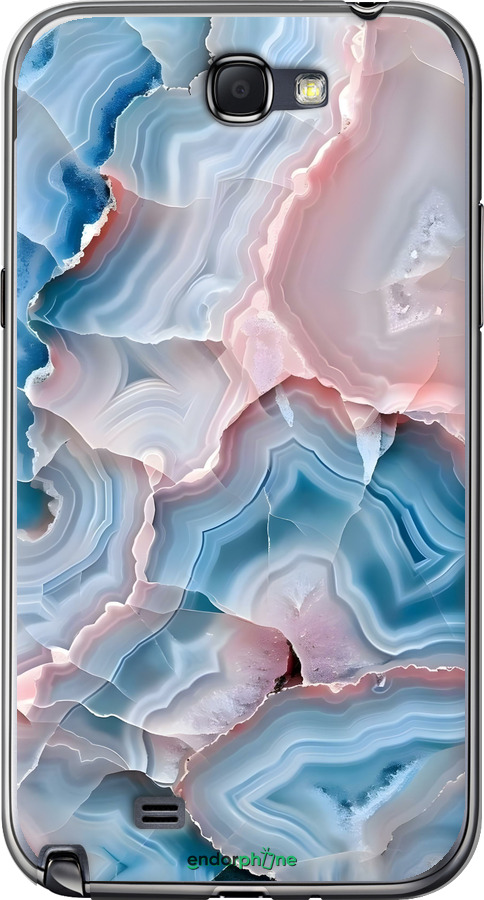 2D пластиковый чехол Мрамор для Samsung Galaxy Note 2 N7100 - 6306t-17 изображение 