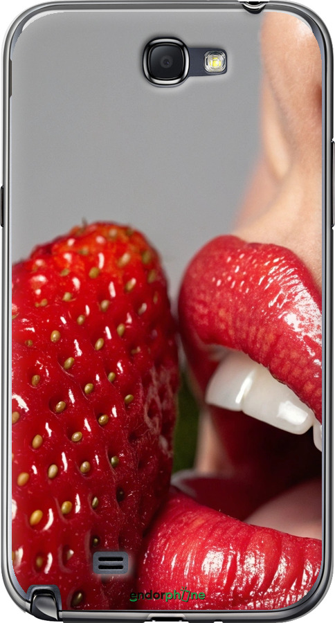 Силиконовый чехол Наслаждение для Samsung Galaxy Note 2 N7100 - 6701u-17 изображение 