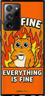 TPU чехол 'Funny Cat' для Samsung Galaxy Note 20 Ultra изображение 5