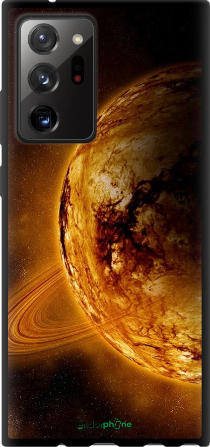 TPU чехол Жовтий Сатурн для Samsung Galaxy Note 20 Ultra - 170b-2051 изображение 