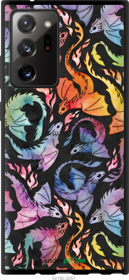 TPU чехол № 5416 для Samsung Galaxy Note 20 Ultra - 5416b-2051 изображение 