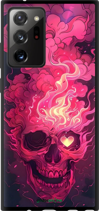 TPU чехол Череп арт для Samsung Galaxy Note 20 Ultra - 6385b-2051 изображение 