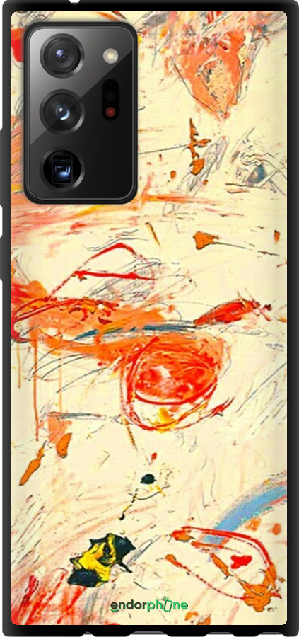 TPU чехол Динамичная картина с хаотичными мазками для Samsung Galaxy Note 20 Ultra - 6540b-2051 изображение 
