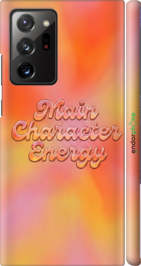 3D пластиковый матовый чехол Aura Gradient Main Character Energy Aesthetic Y2K для Samsung Galaxy Note 20 Ultra - 6783m-2051 изображение 