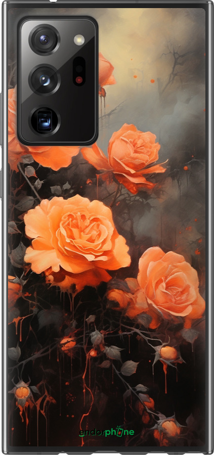 2D пластиковий чехол Оранжеві троянди для Samsung Galaxy Note 20 Ultra - 5944t-2051 изображение 