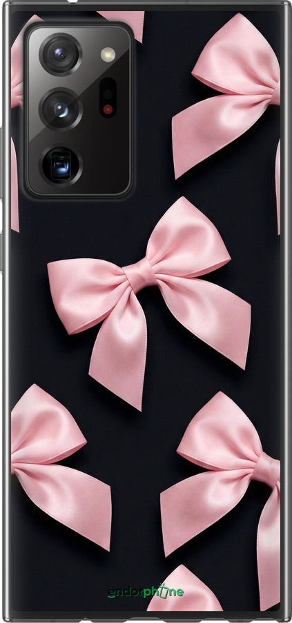 2D пластиковий чехол Coquette Ribbons Dark Coquette для Samsung Galaxy Note 20 Ultra - 6767t-2051 изображение 