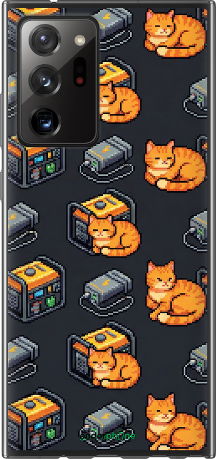 Силіконовий чехол Autonomous Zone для Samsung Galaxy Note 20 Ultra - 6771u-2051 изображение 